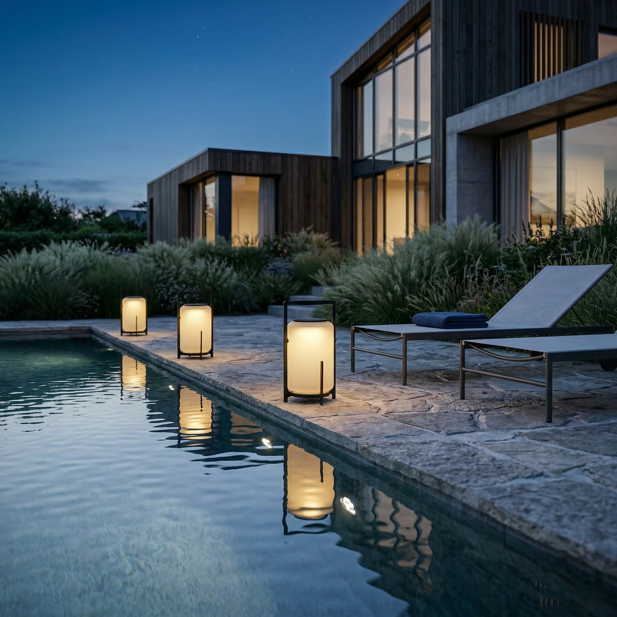 Marholm Luma Solcellelampe