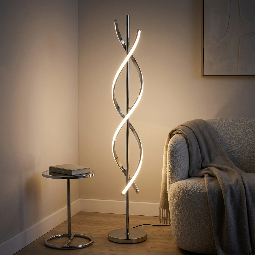 Marholm Velo Gulvlampe (Krom)
