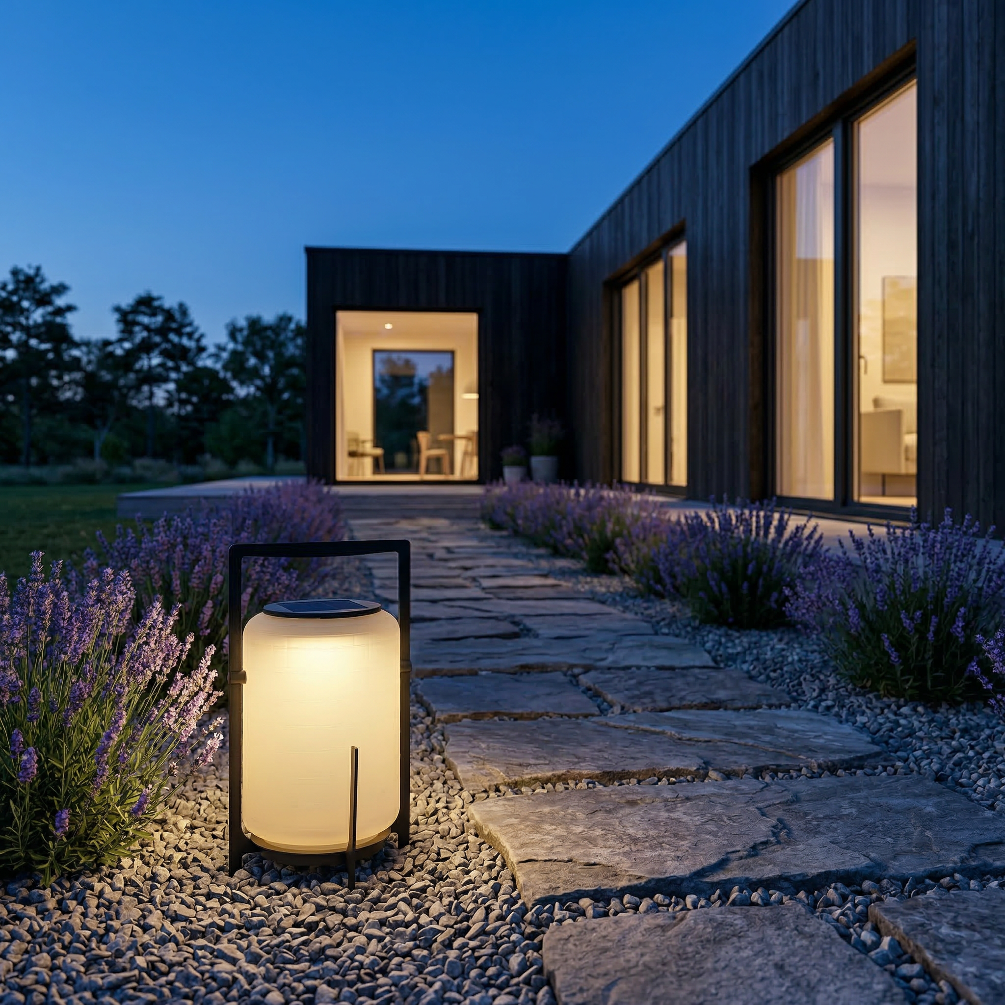Marholm Luma Solcellelampe