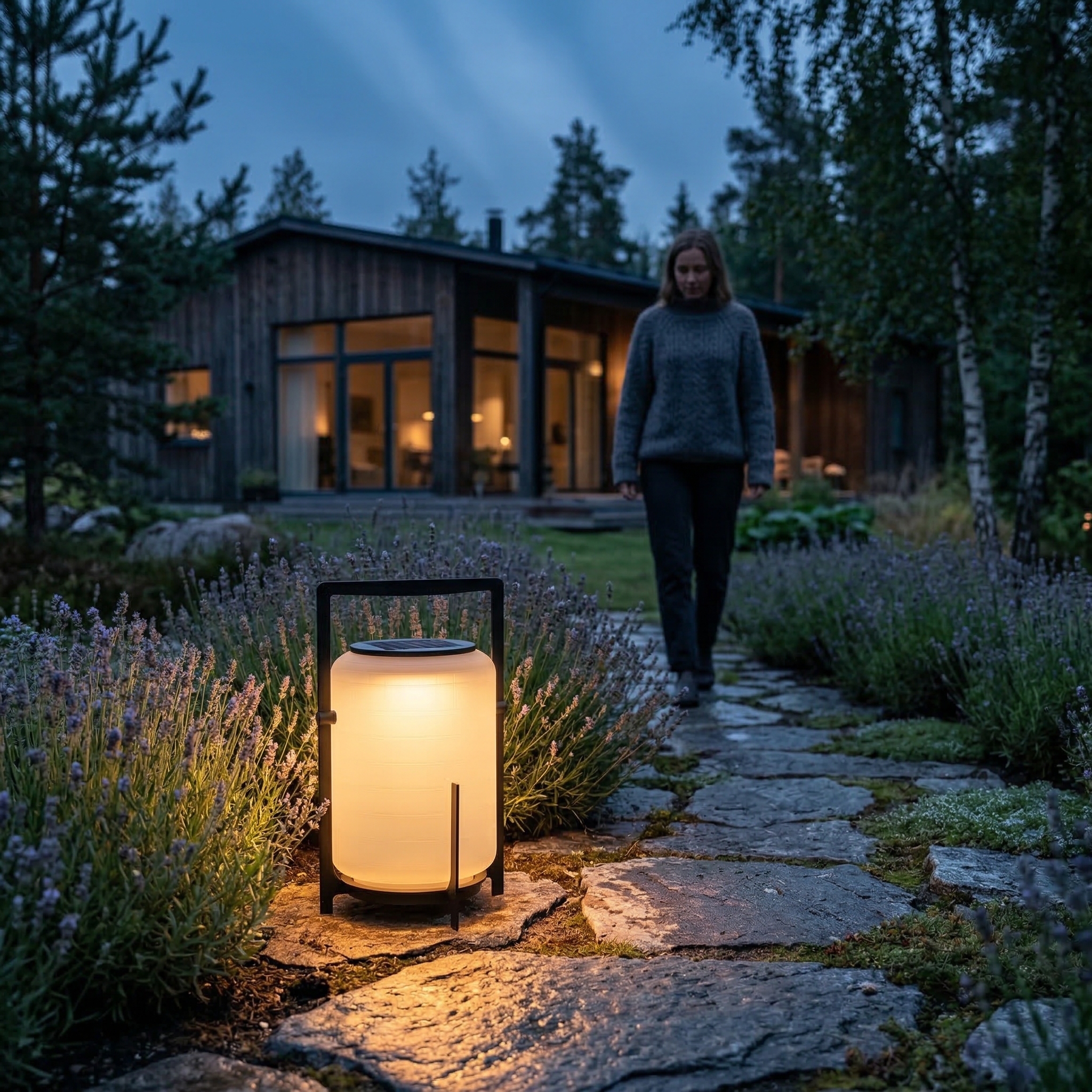 Marholm Luma Solcellelampe